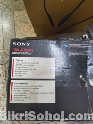 Sony CDX-GT260S Car Audio Player